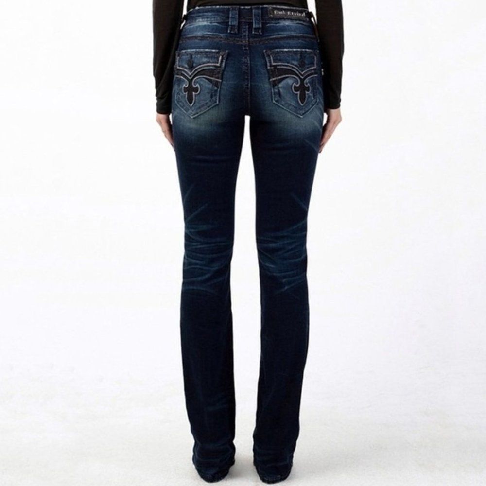 Rock Revival Dark Blue Skinny Jeans